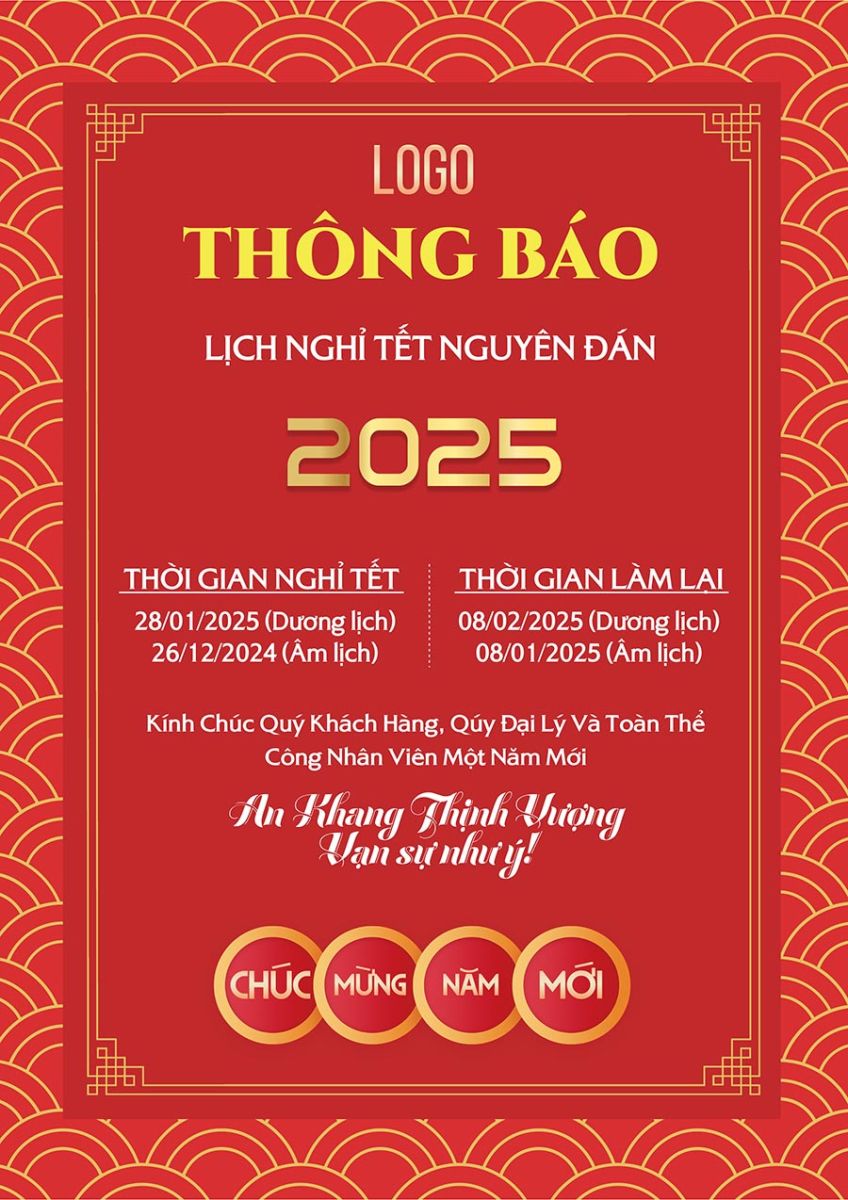 Free Sharing 10+ Lunar New Year Holiday Calendar Templates 2025